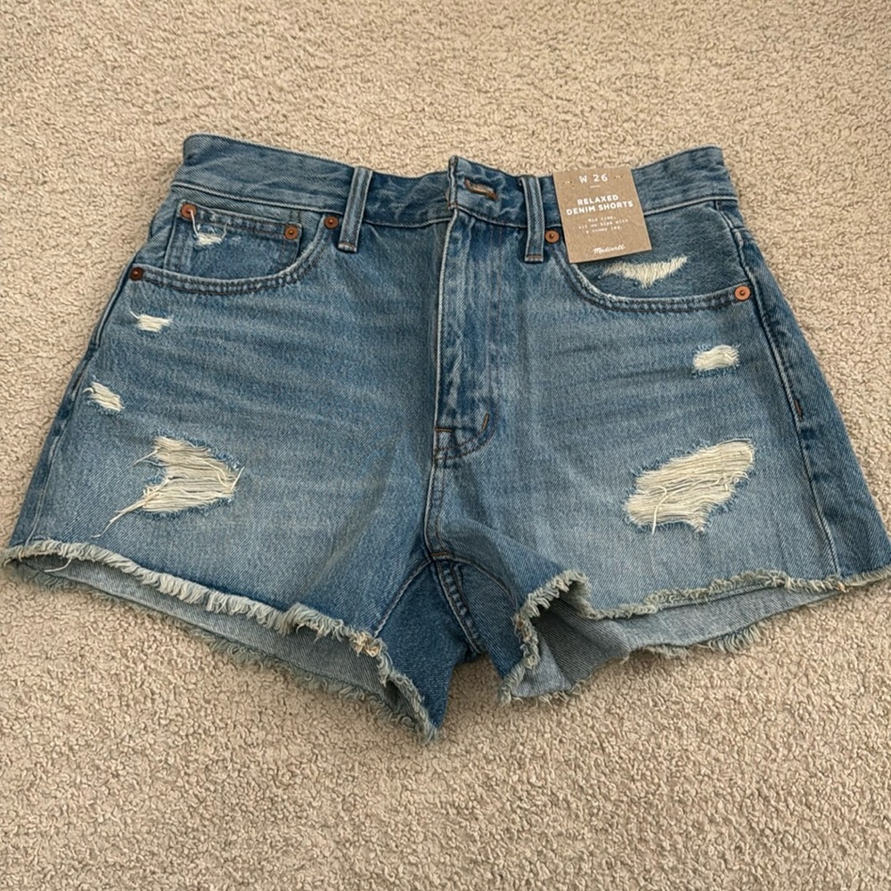 Madewell denim shorts